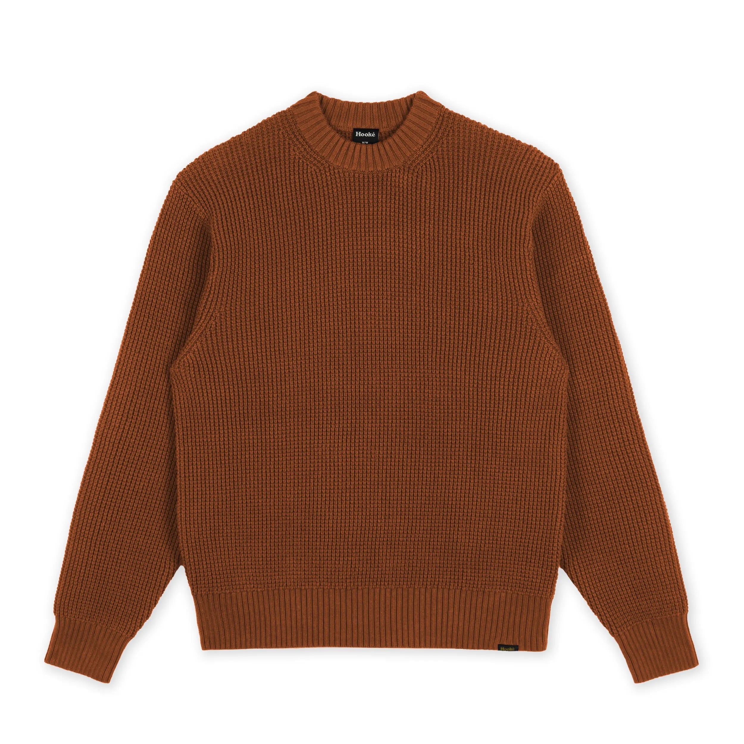 M's Waffle Knit Sweater - Hooké