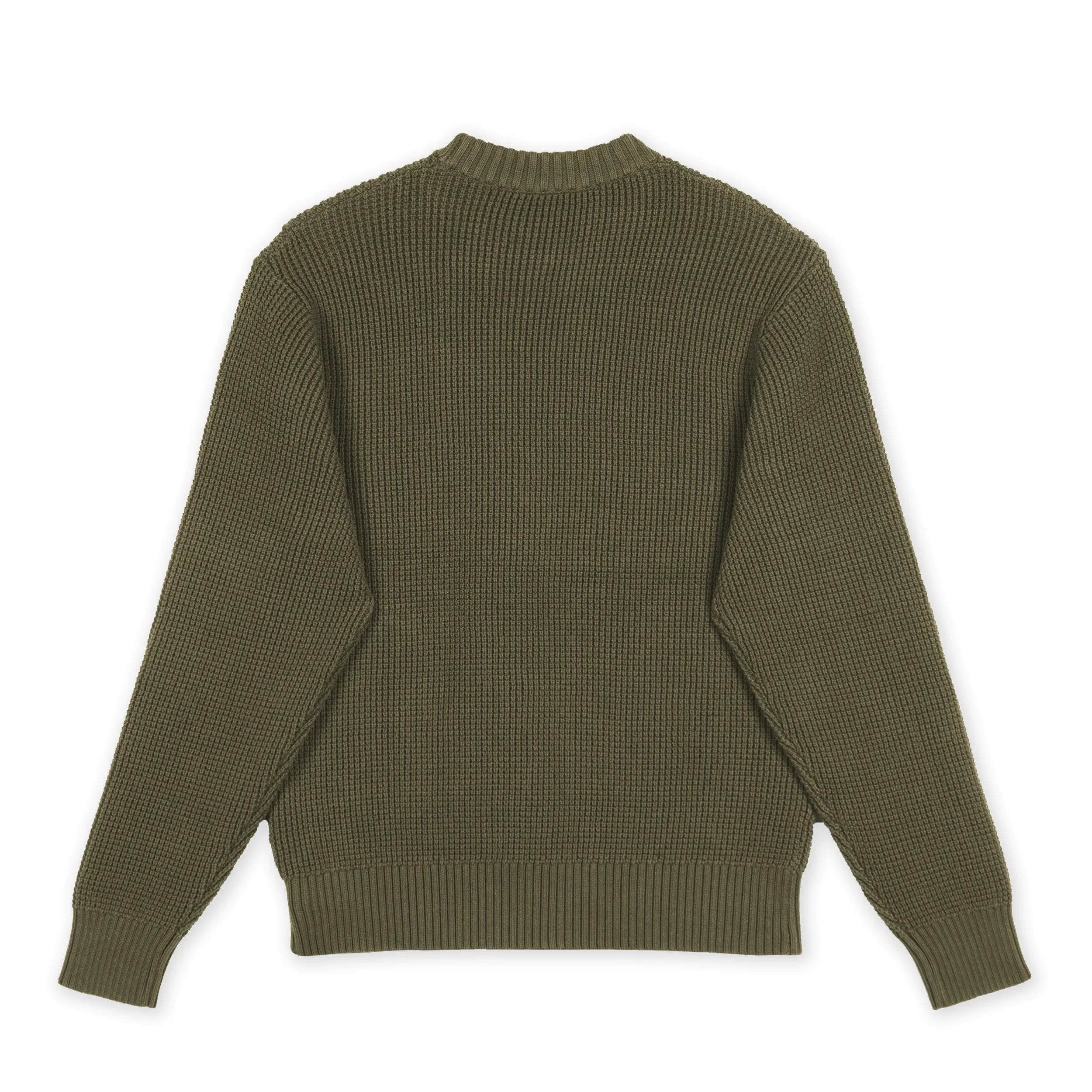 M's Waffle Knit Sweater - Hooké