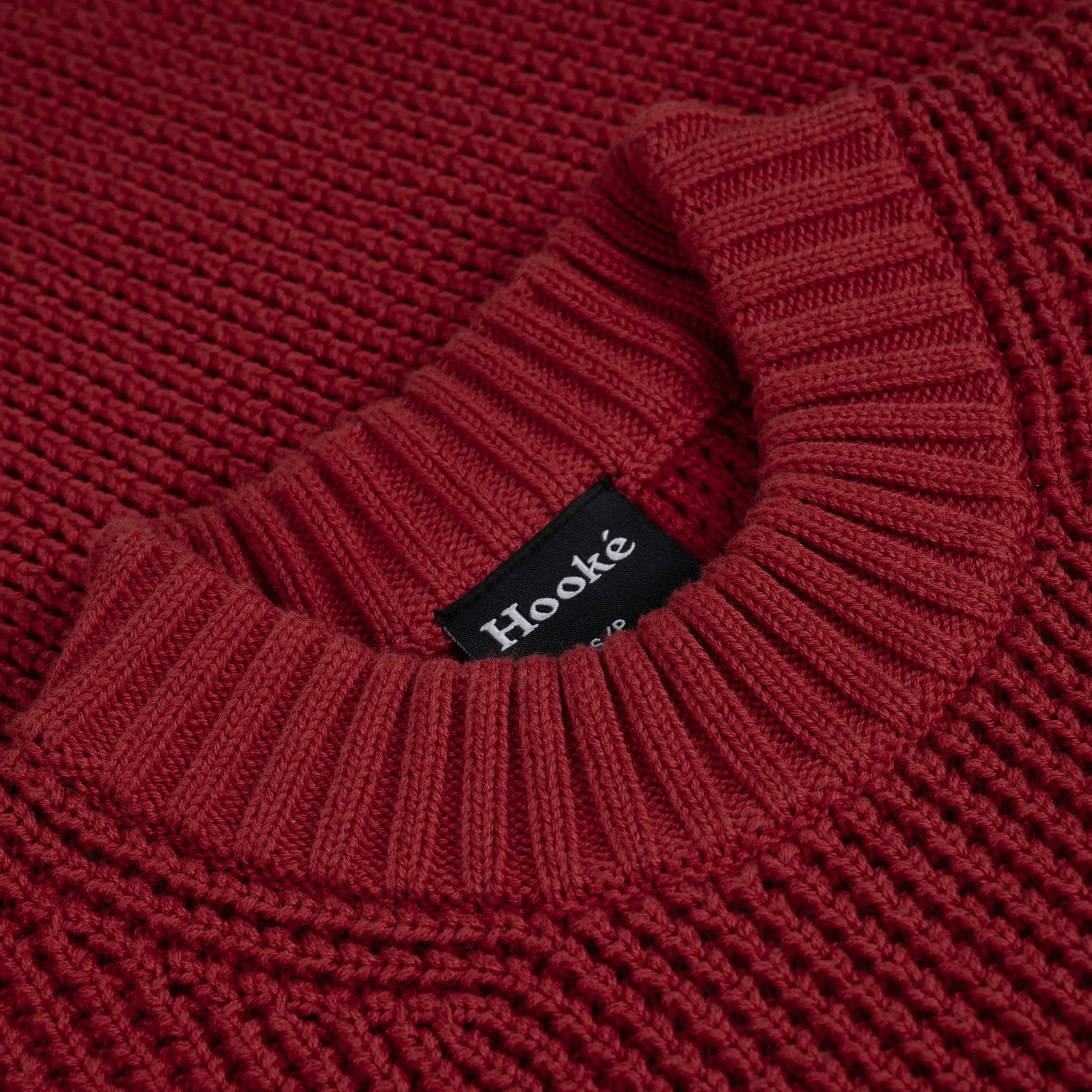 M's Waffle Knit Sweater - Hooké