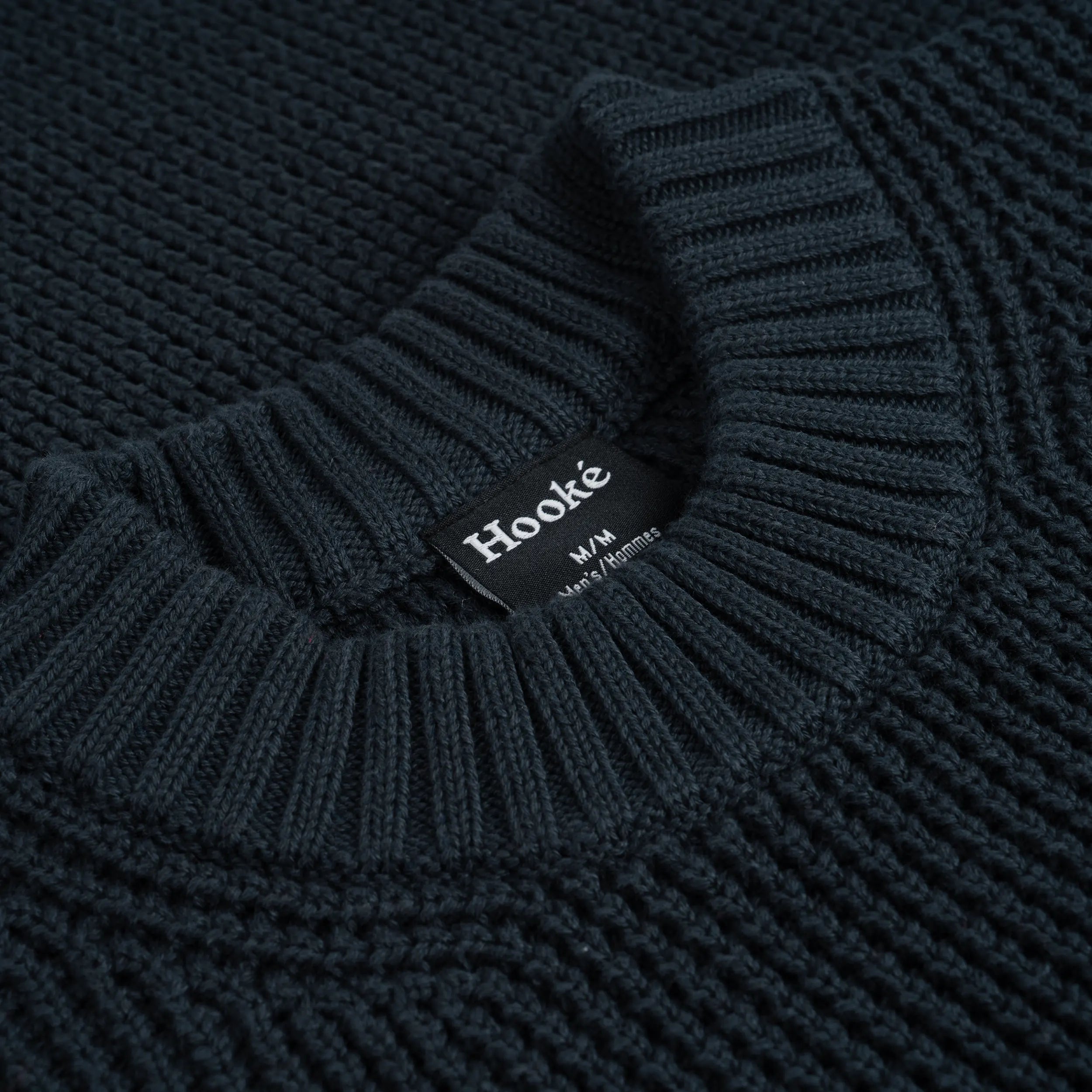 M's Waffle Knit Sweater - Hooké