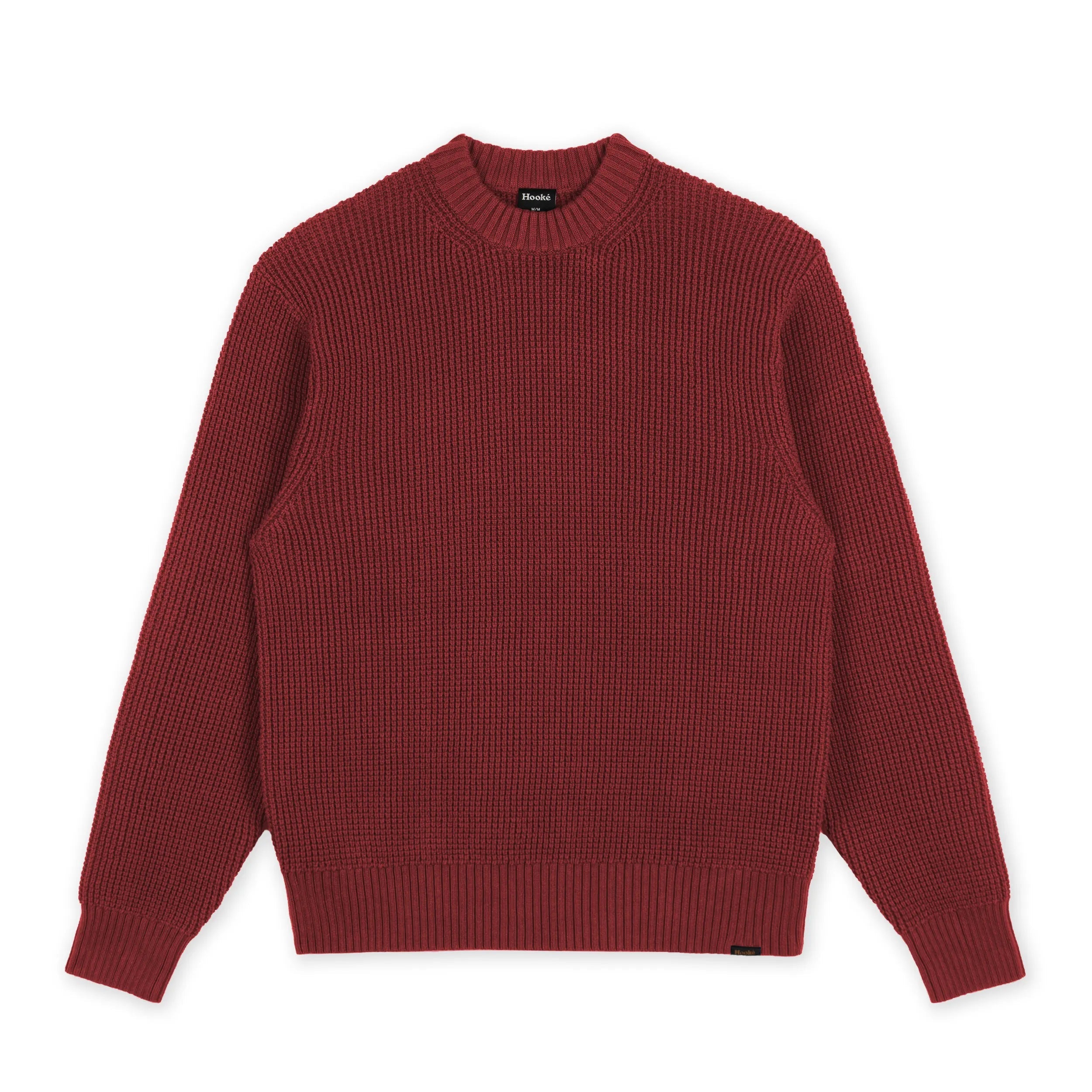 M's Waffle Knit Sweater - Hooké