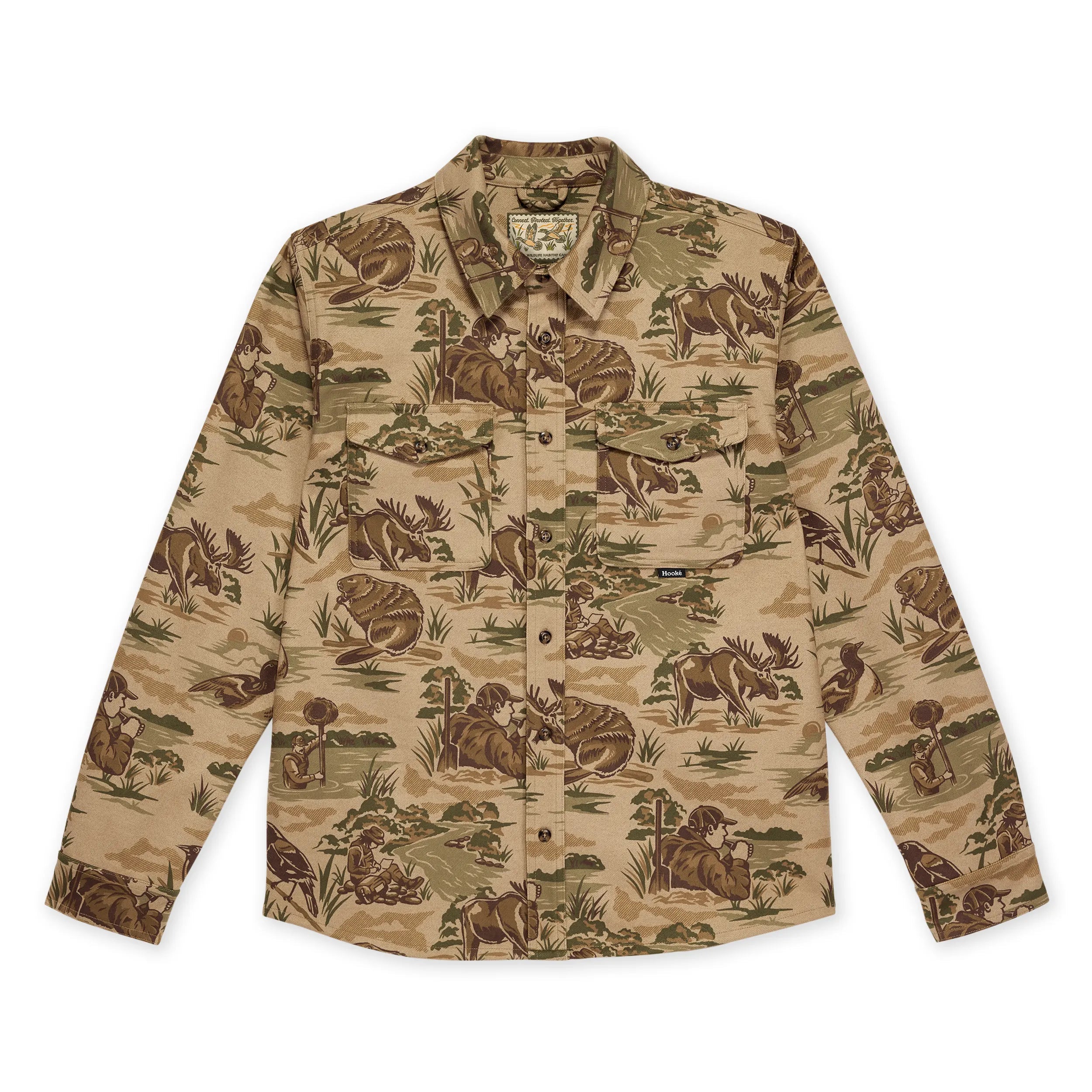 M's WHC Flannel Shirt - Hooké