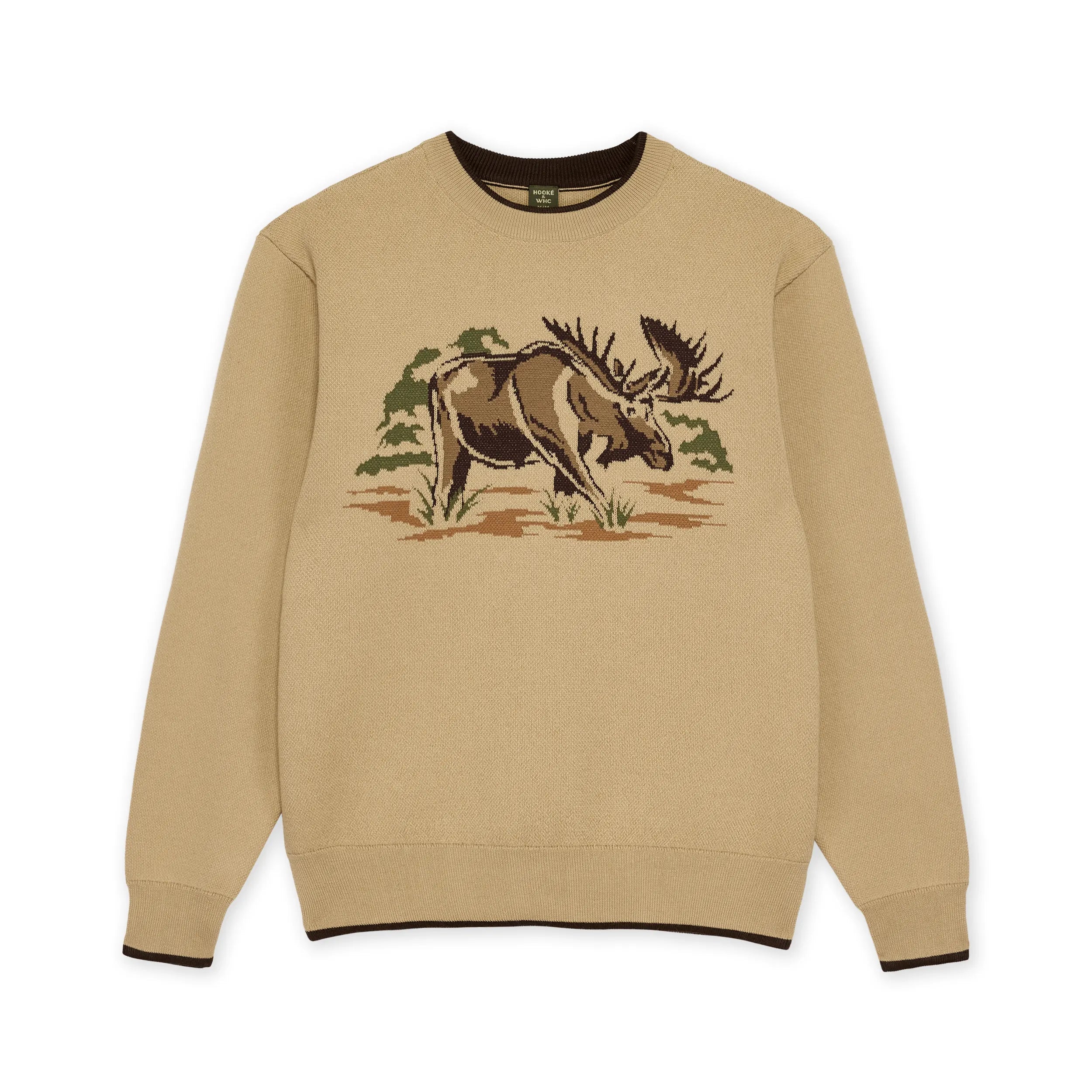 M's WHC Moose Knit Sweater - Hooké