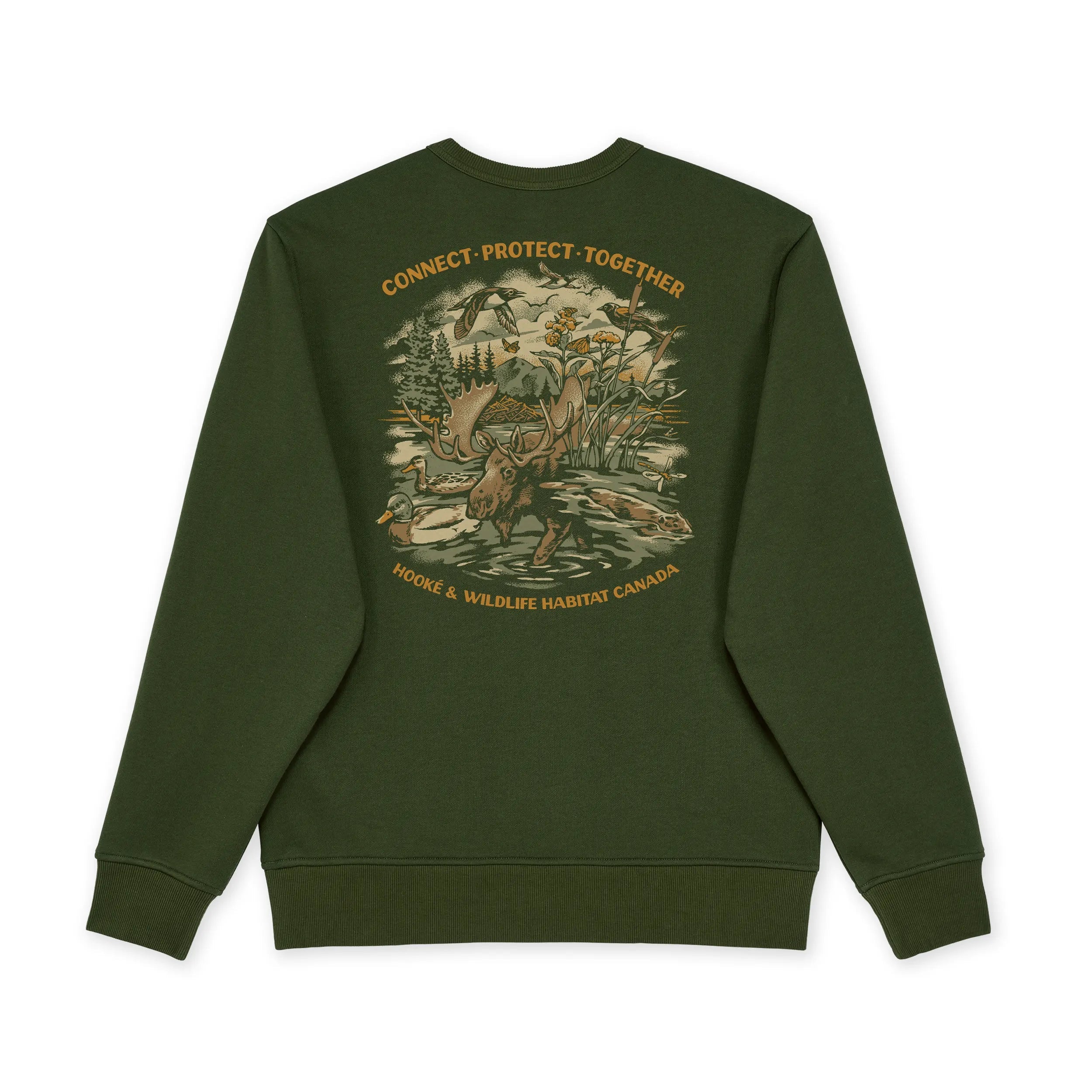 M's Wildlife Habitat Canada Crewneck - Hooké