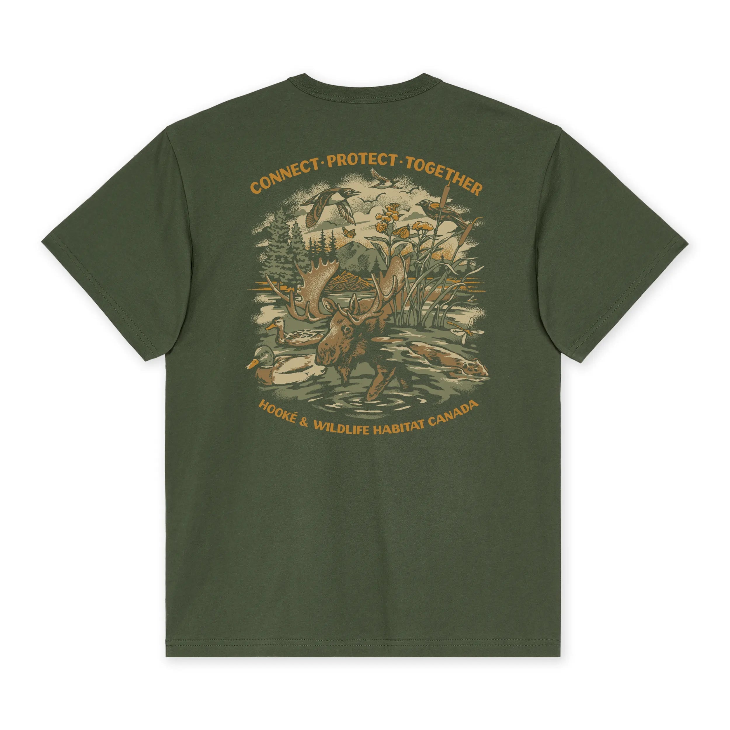 M's Wildlife Habitat Canada T-shirt - Hooké