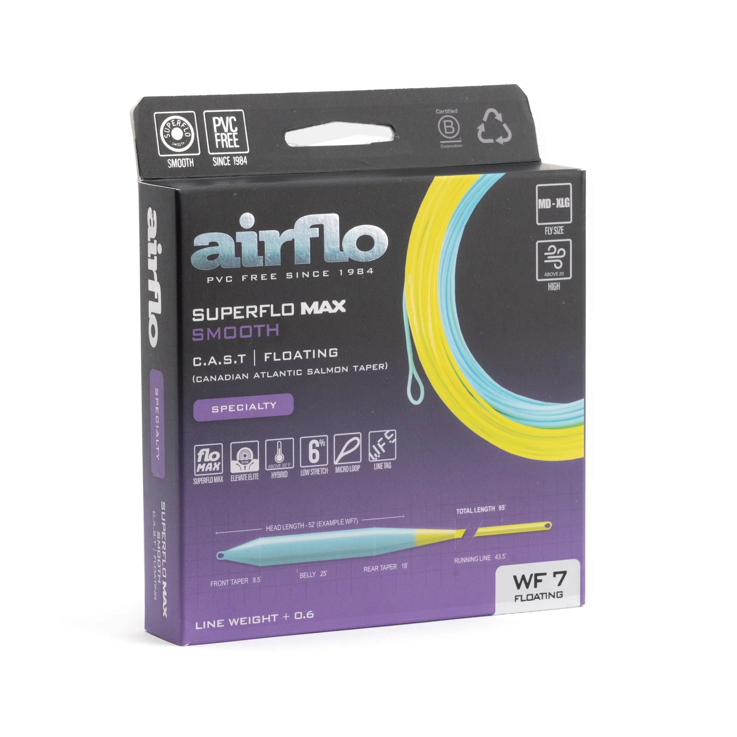 Superflo Max Smooth CAST Fly Line - Hooké
