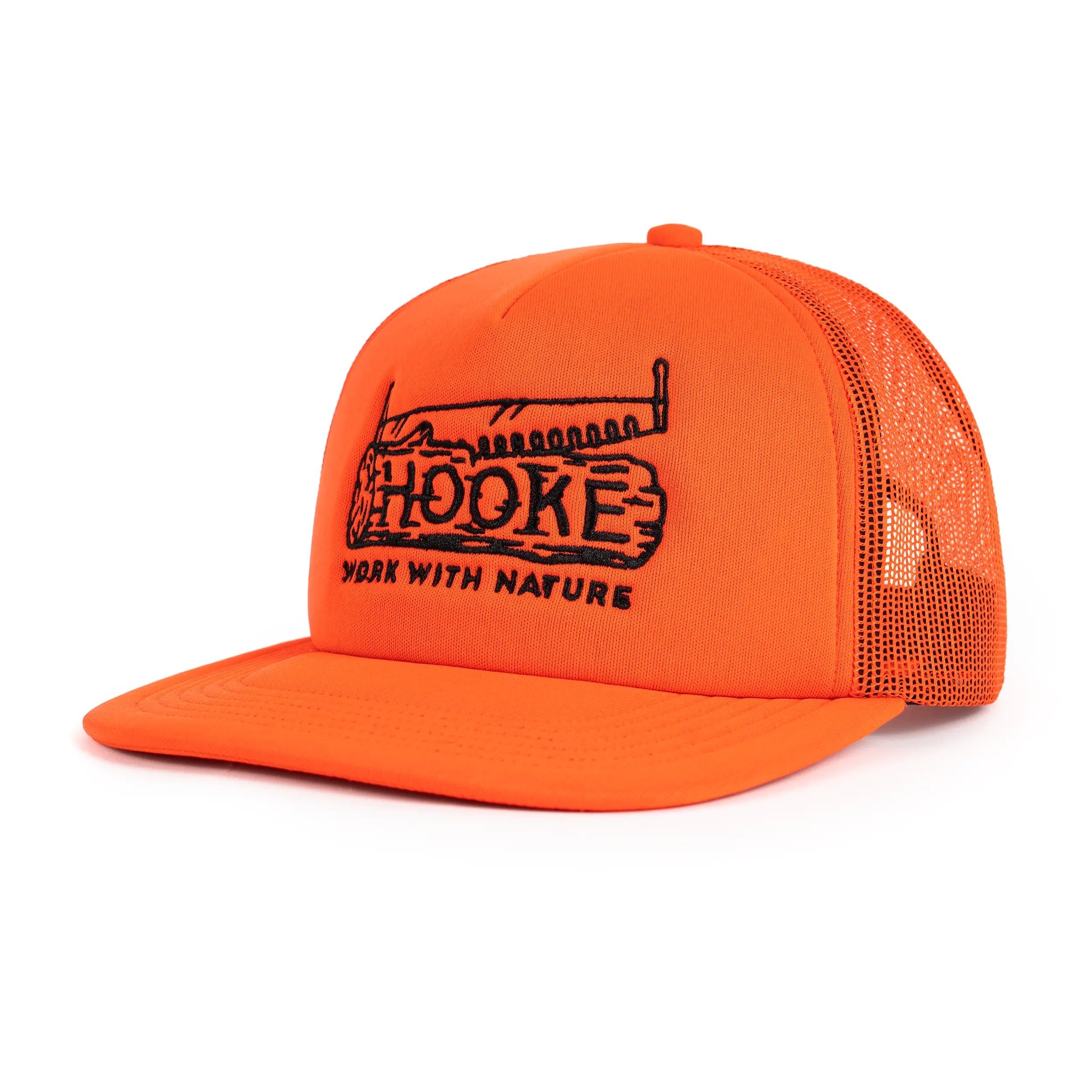 Wood Log Foam Trucker Hat - Hooké