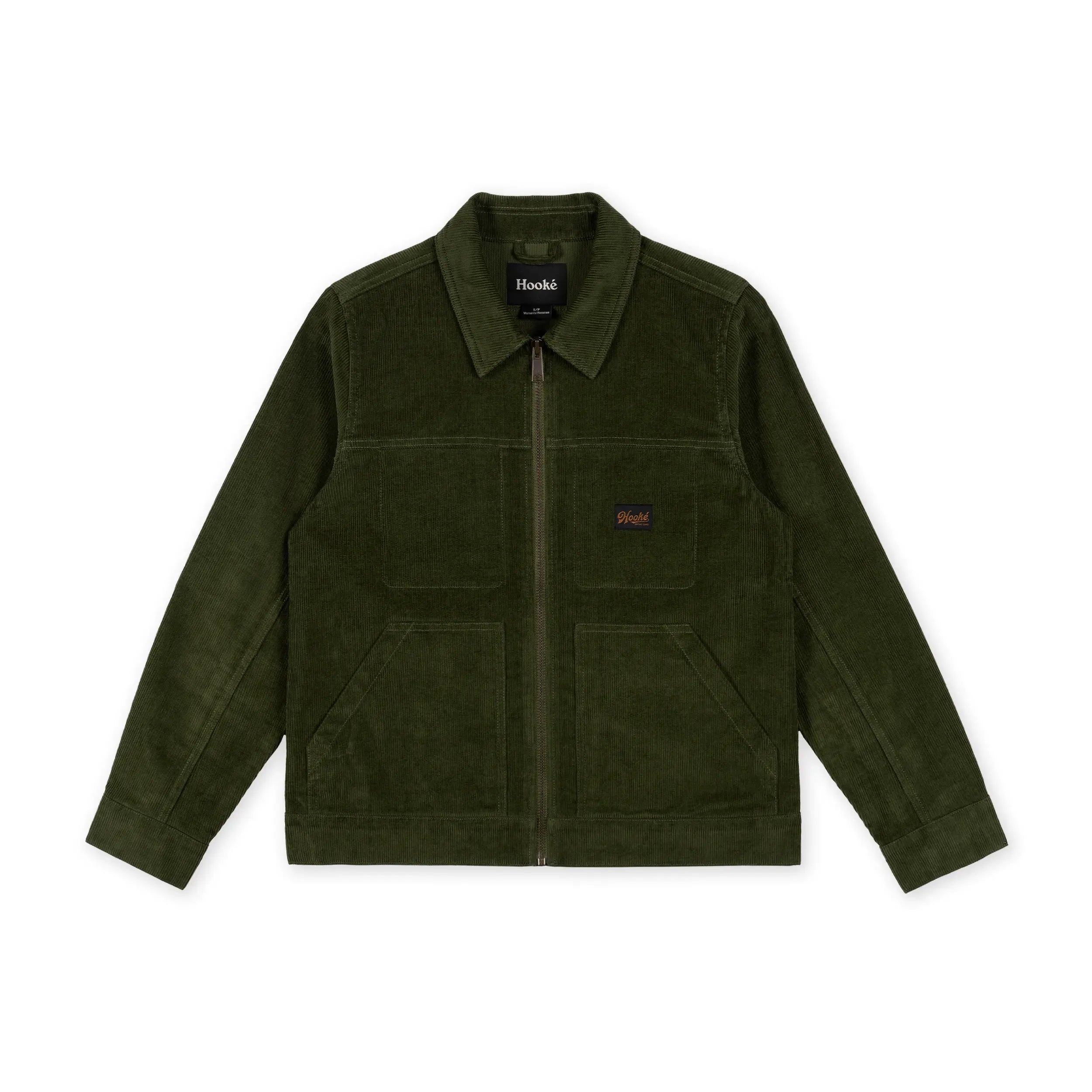 W's Corduroy Trucker Work Jacket - Hooké