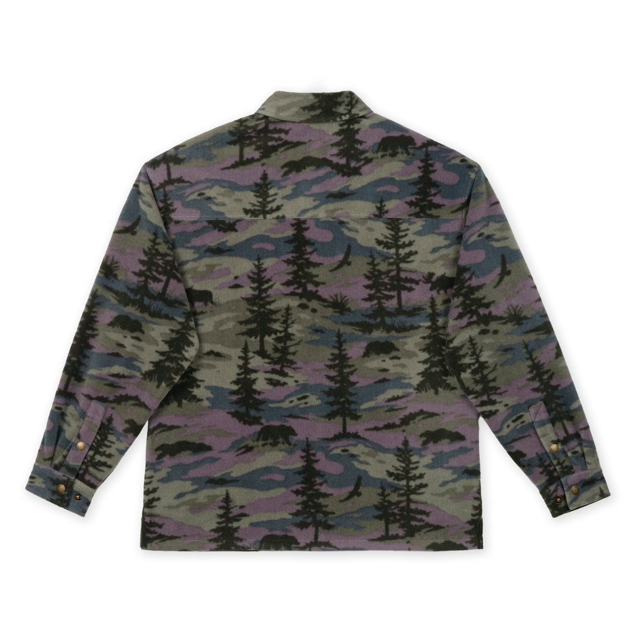 W's Oversized Polar Fleece Shirt - Hooké