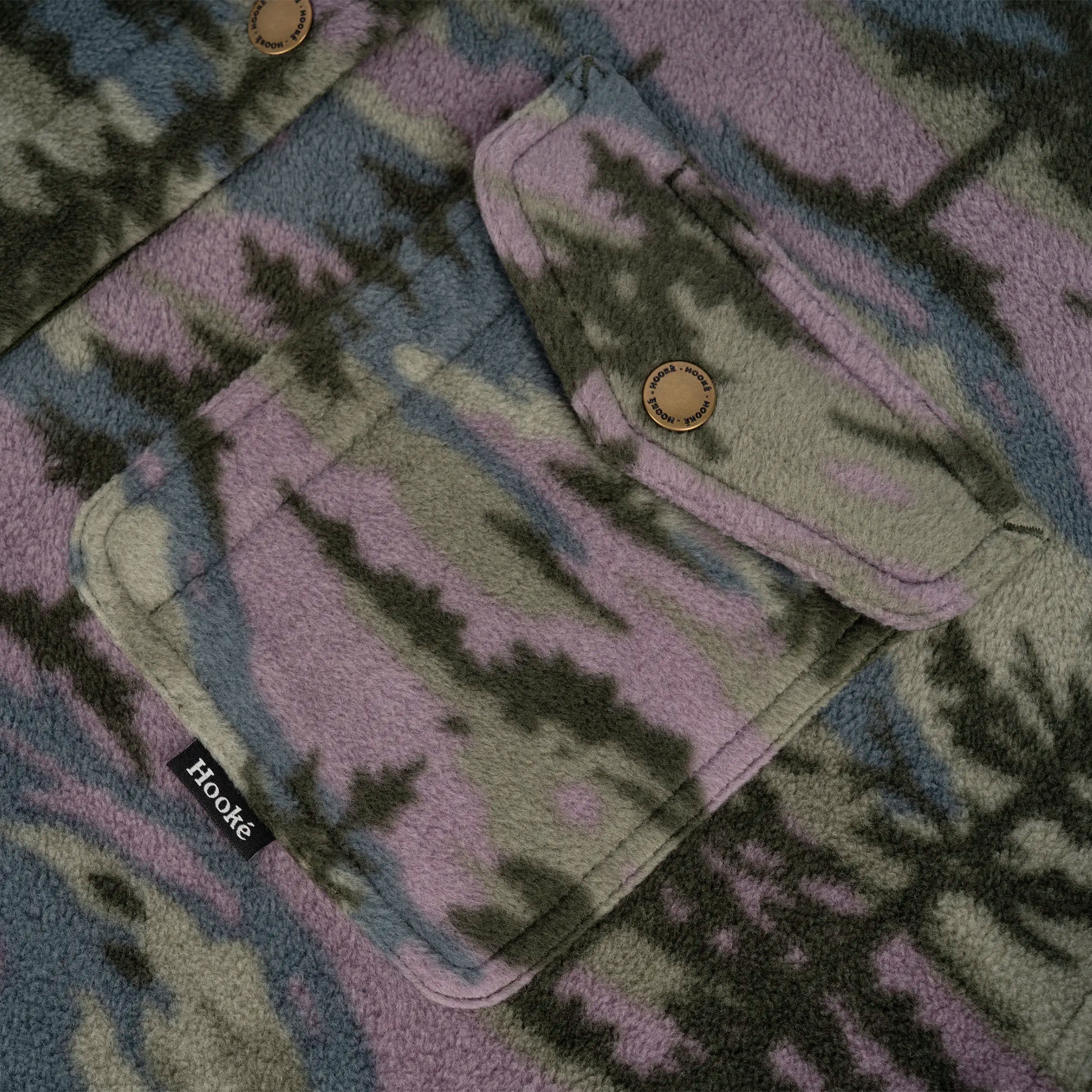 W's Oversized Polar Fleece Shirt - Hooké