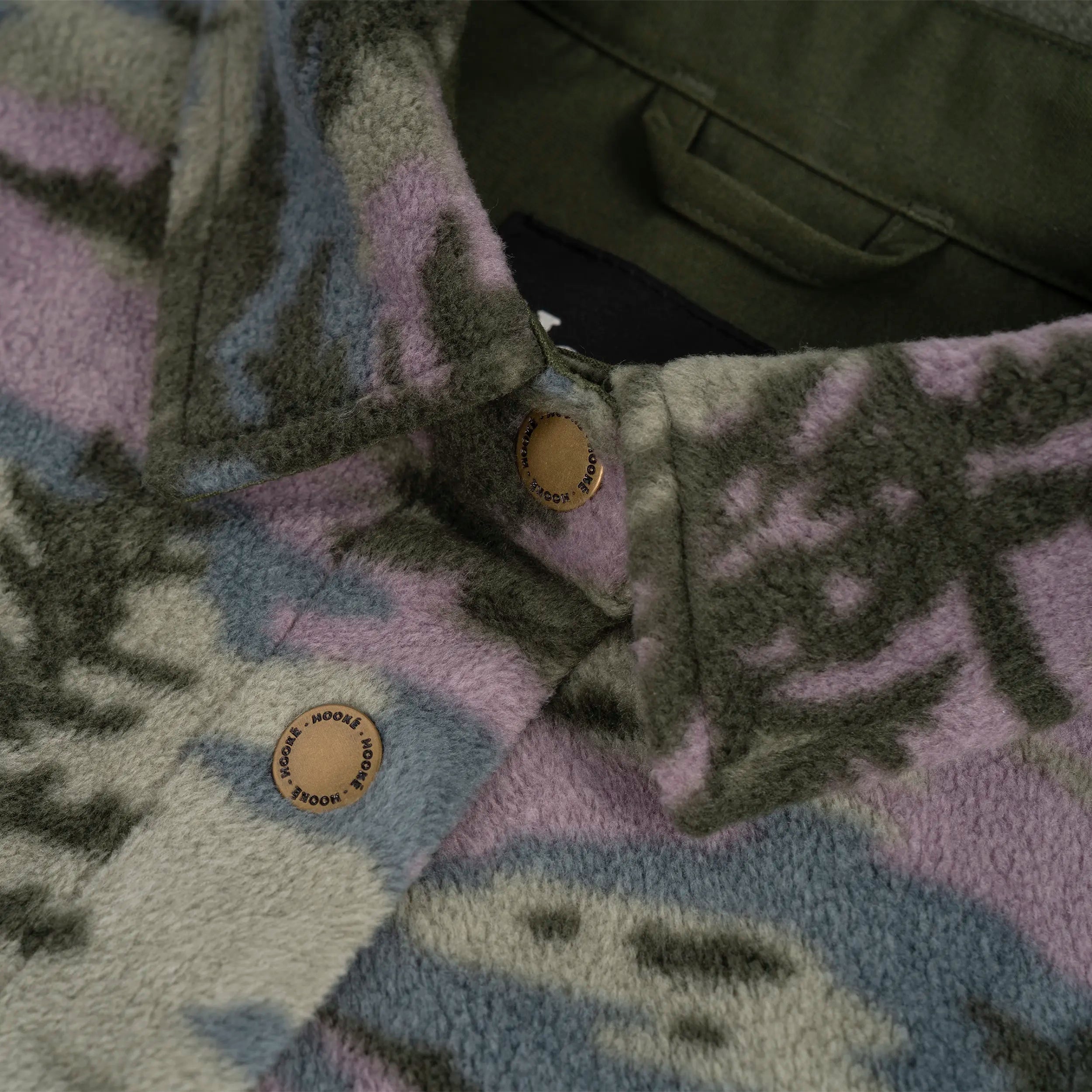 W's Oversized Polar Fleece Shirt - Hooké