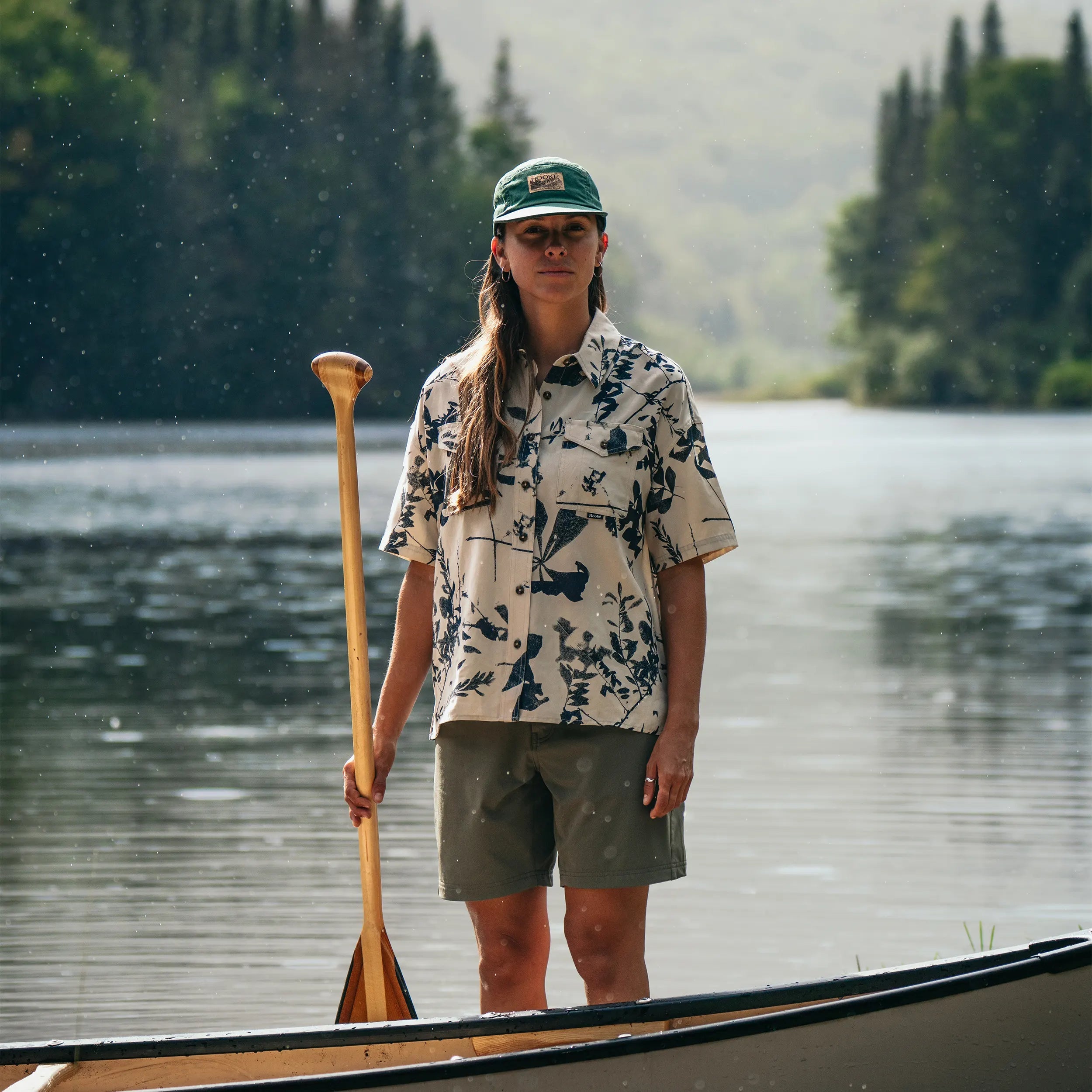 W's Oversized Short Sleeve Shirt - Hooké