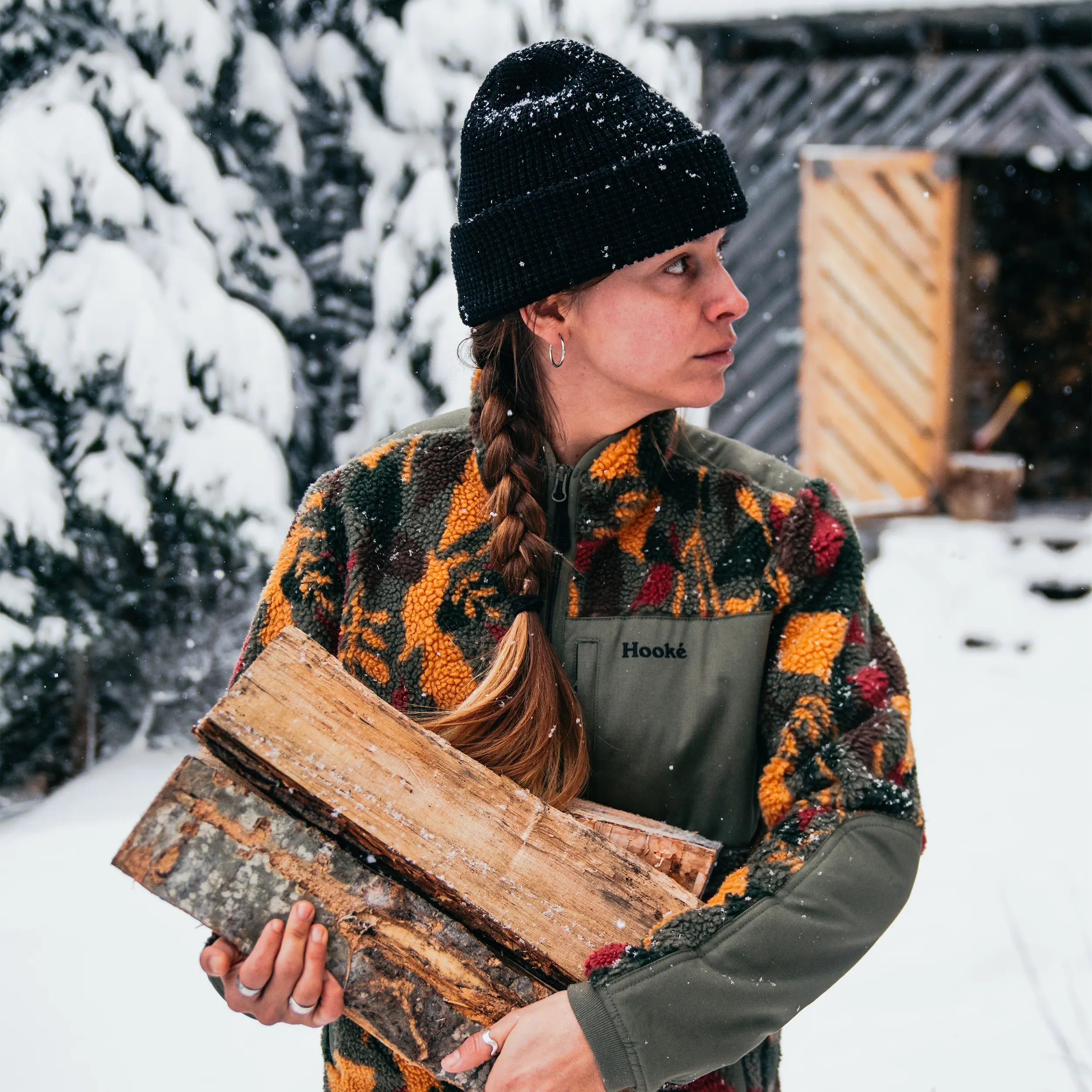 W's Rabaska Pile Fleece Jacket - Hooké