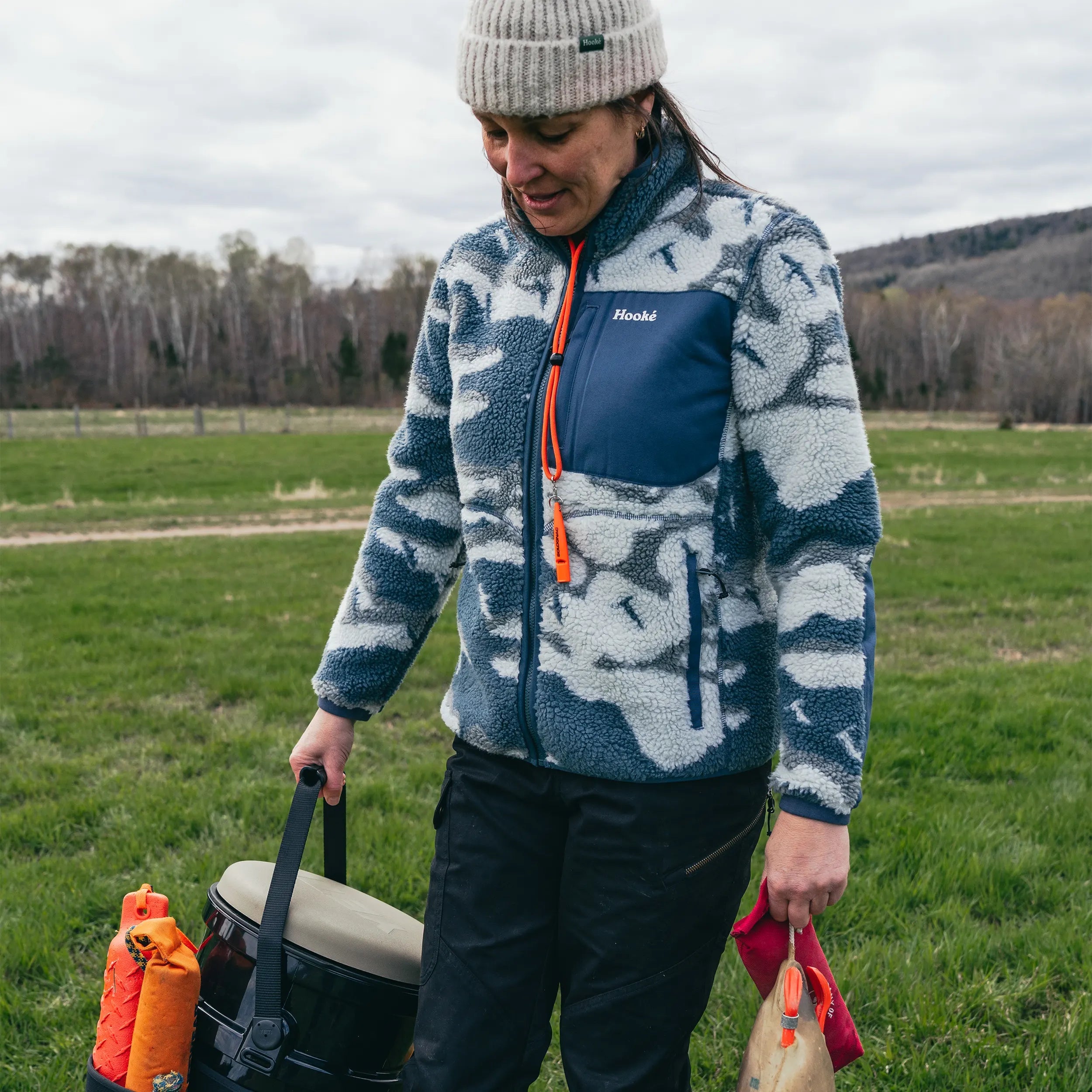 W's Rabaska Pile Fleece Jacket - Hooké
