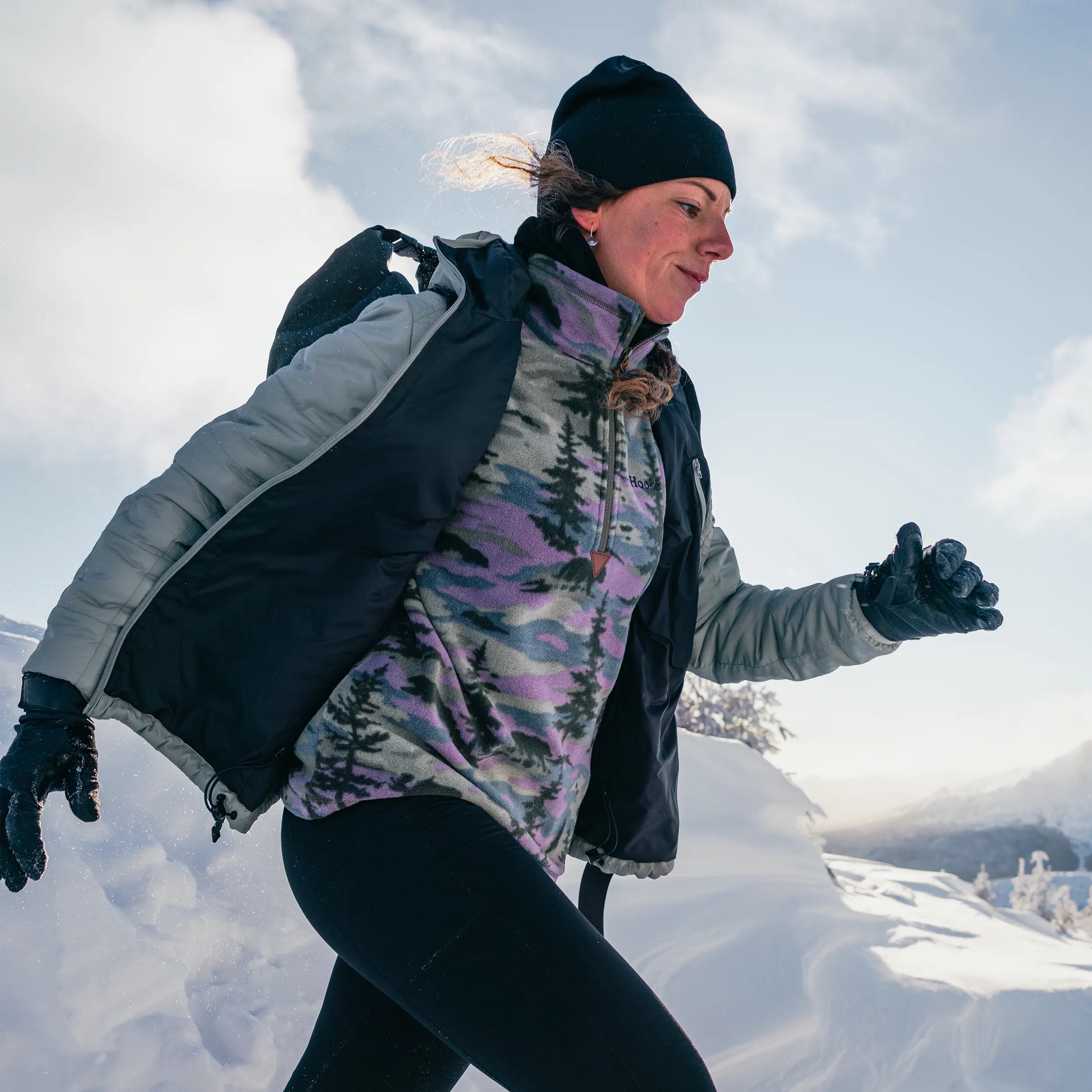 W's Seasonal Lightweight Insulated Hood Jacket - Hooké