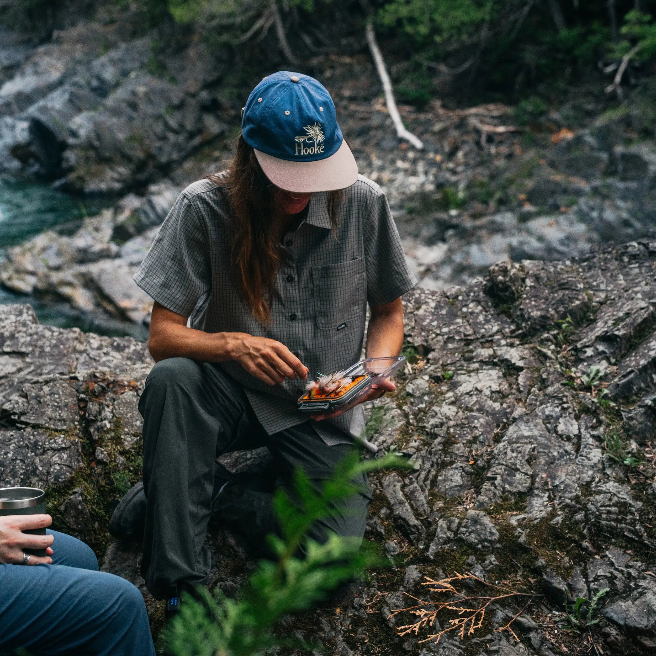 W's Short Sleeve Woven Shirt - Hooké