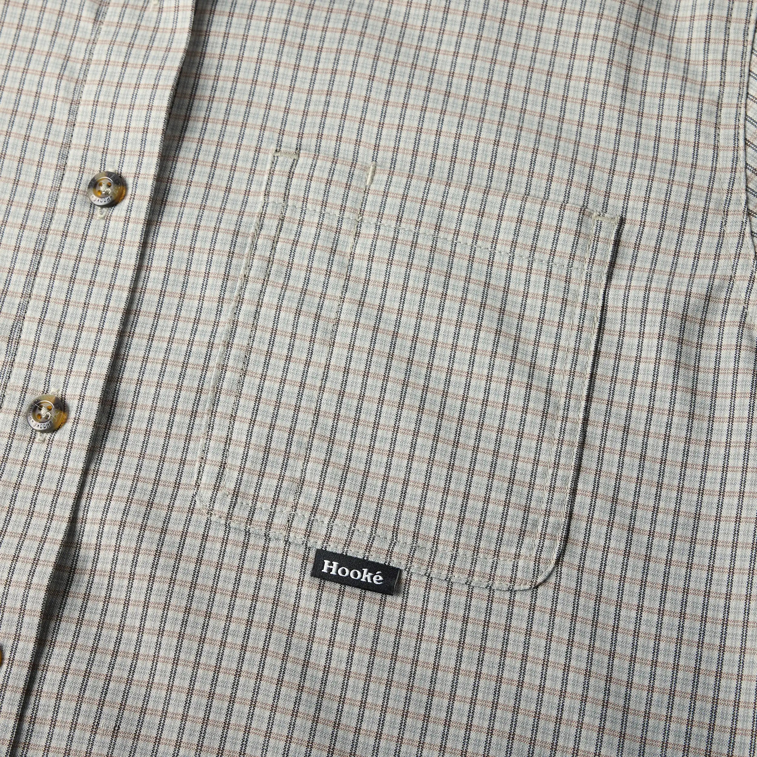 W's Short Sleeve Woven Shirt - Hooké