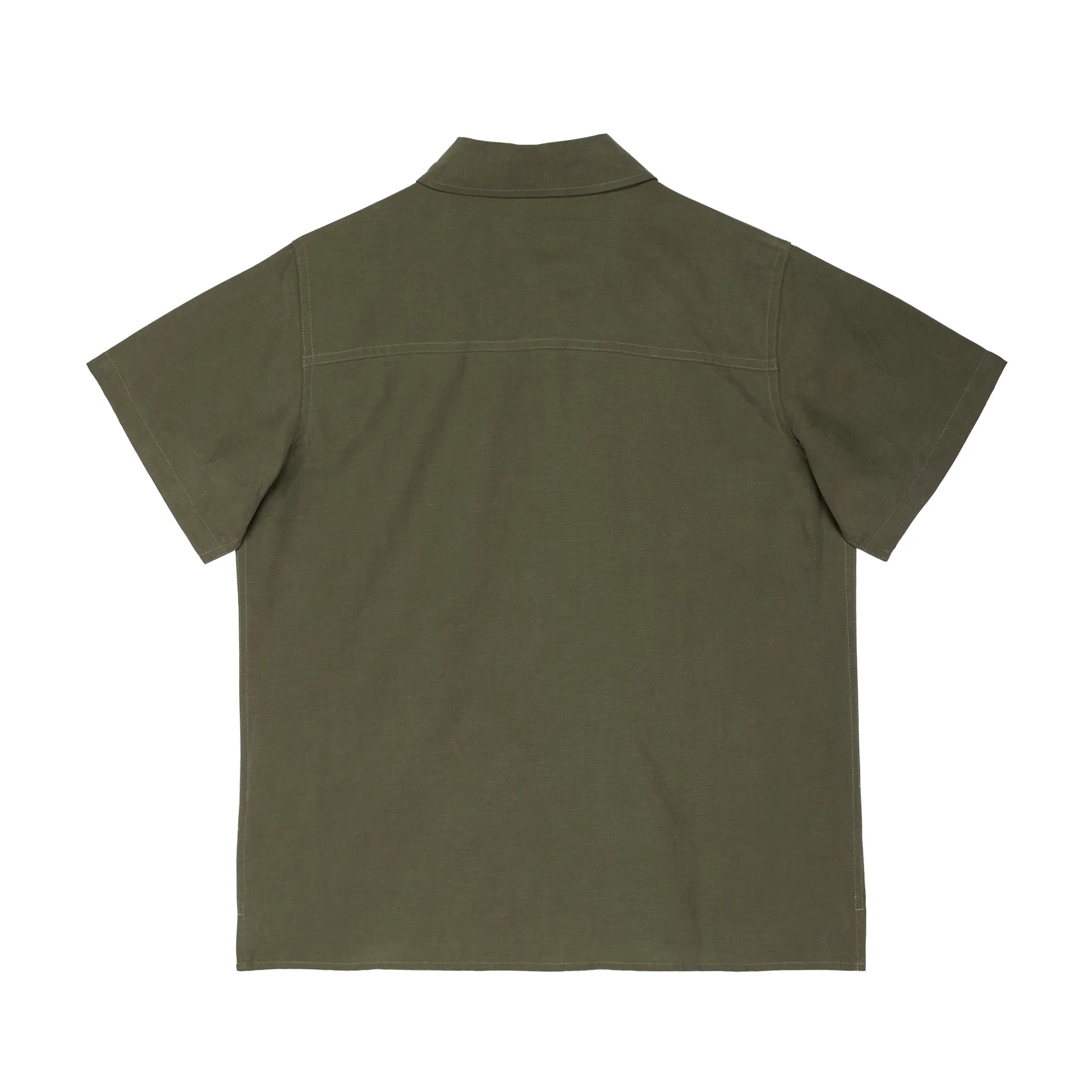 W's Tencel Linen Short Sleeve Shirt - Hooké