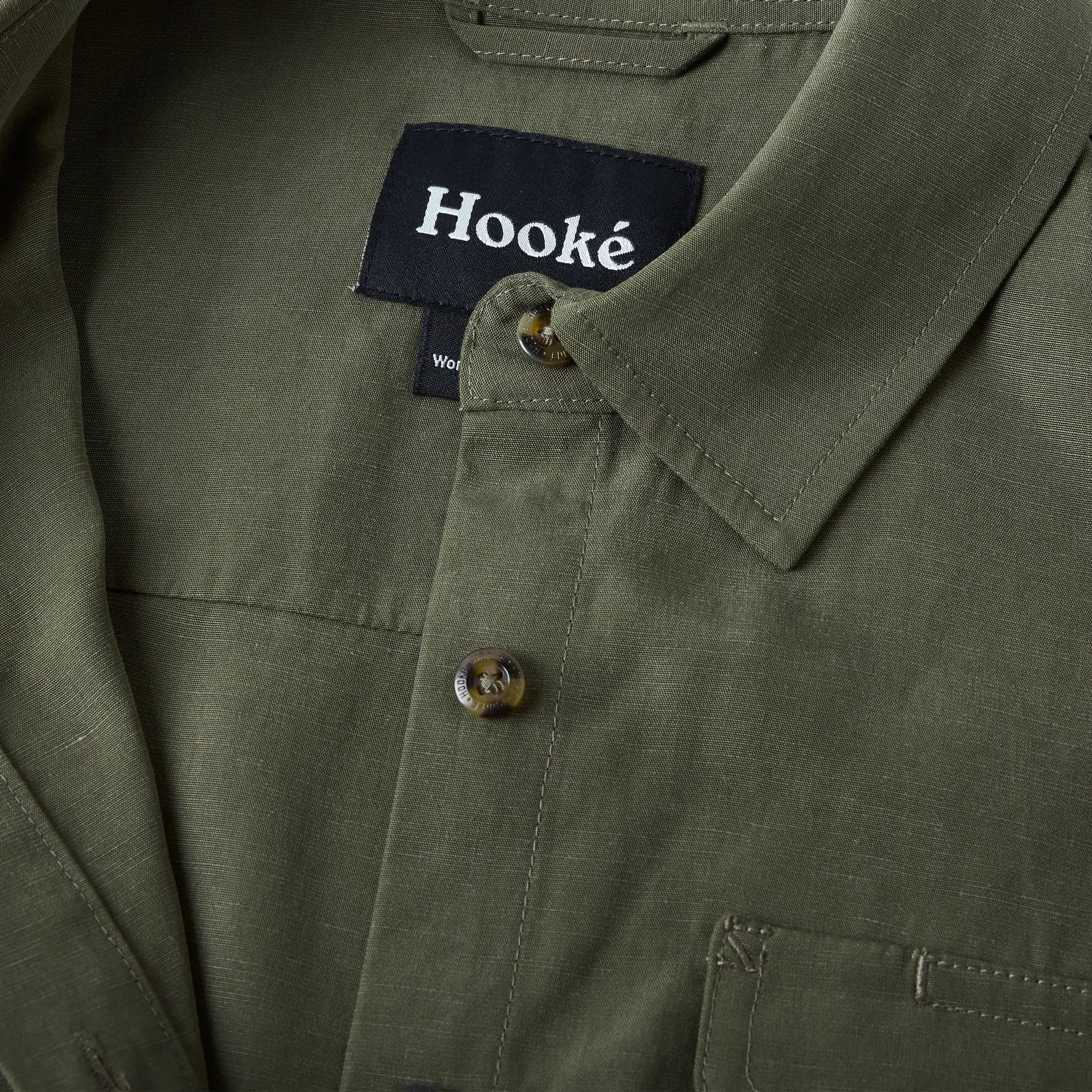 W's Tencel Linen Short Sleeve Shirt - Hooké