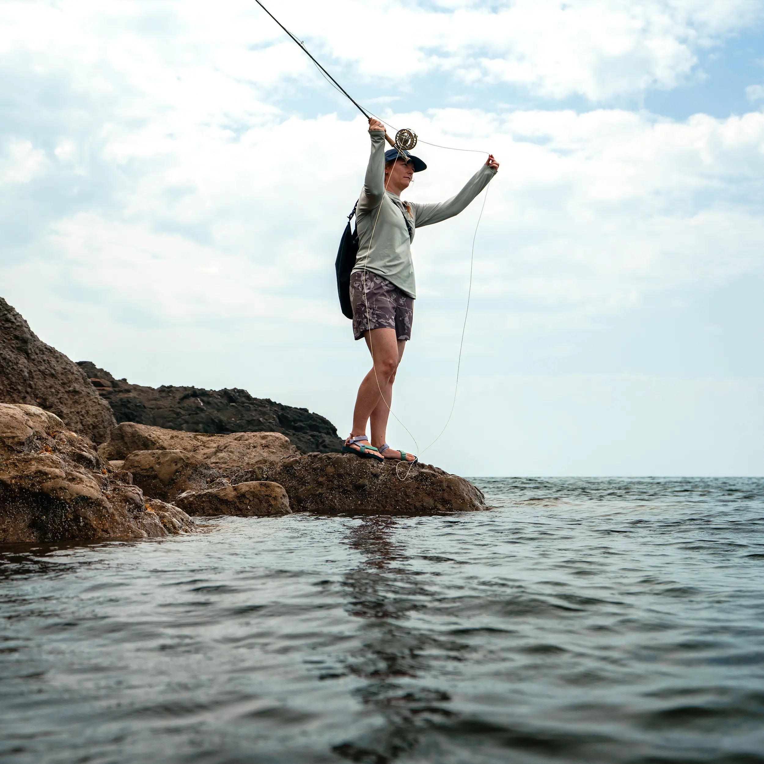 W's Trust Your Fly Sun Long Sleeve Tee - Hooké