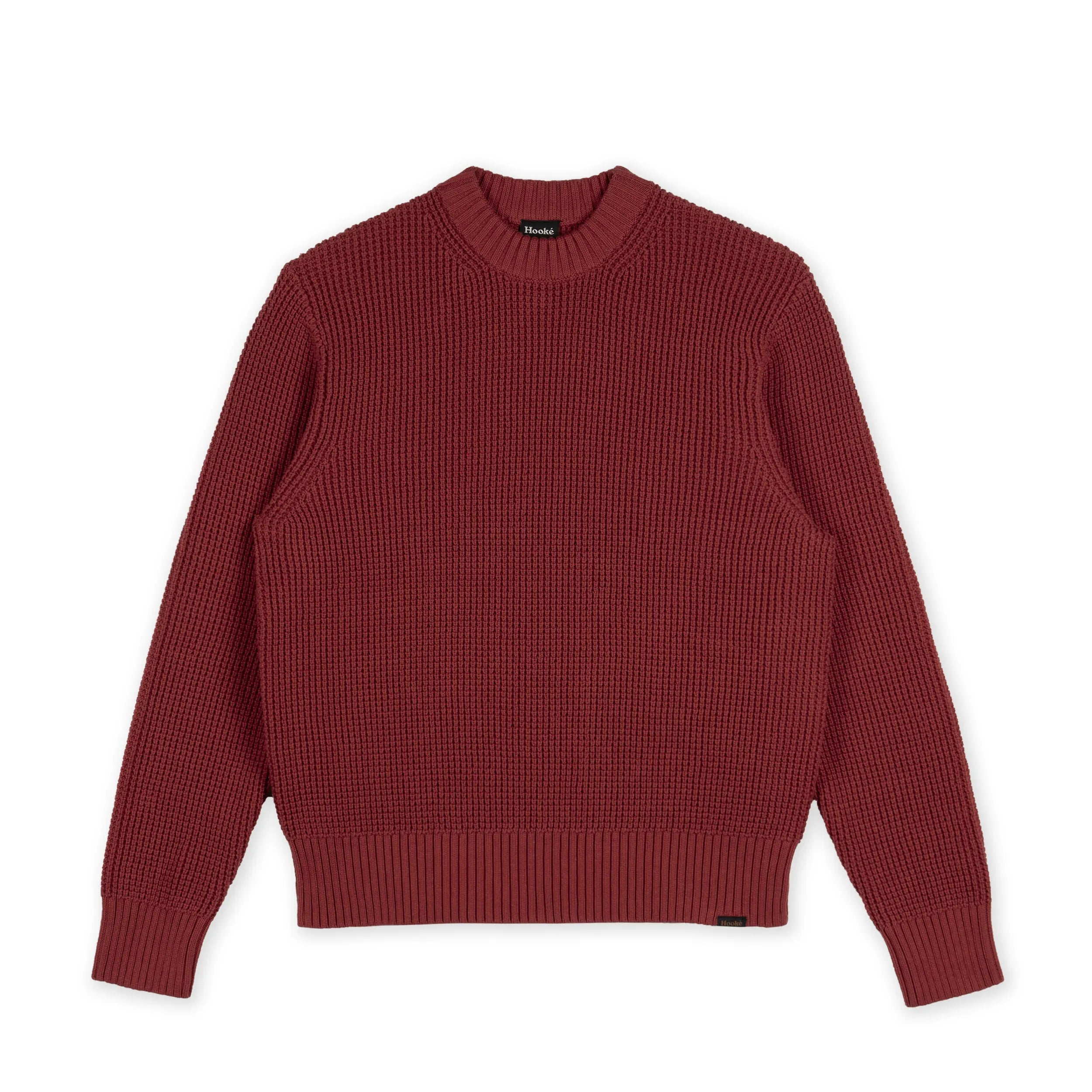 W's Waffle Knit Sweater - Hooké