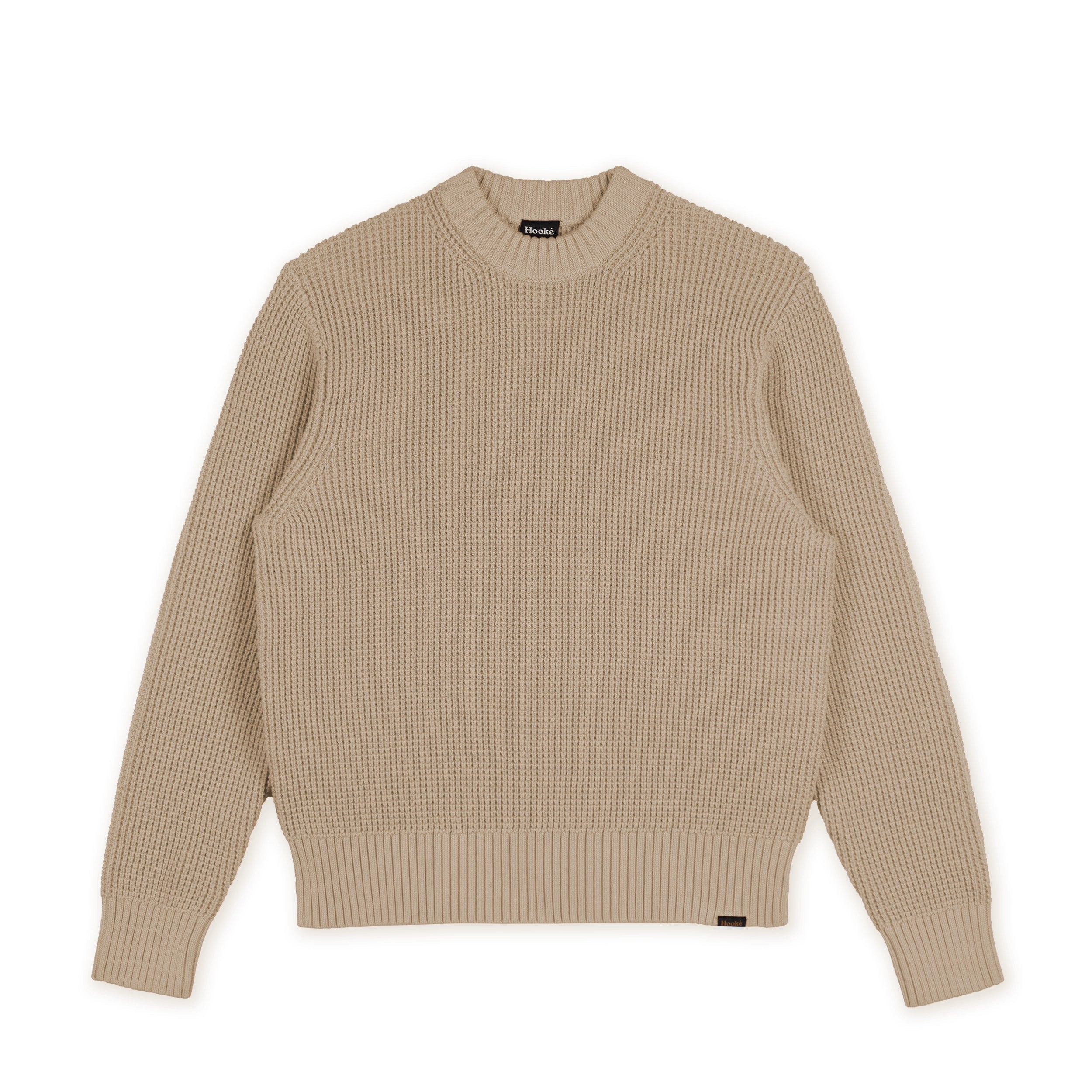 W's Waffle Knit Sweater - Hooké