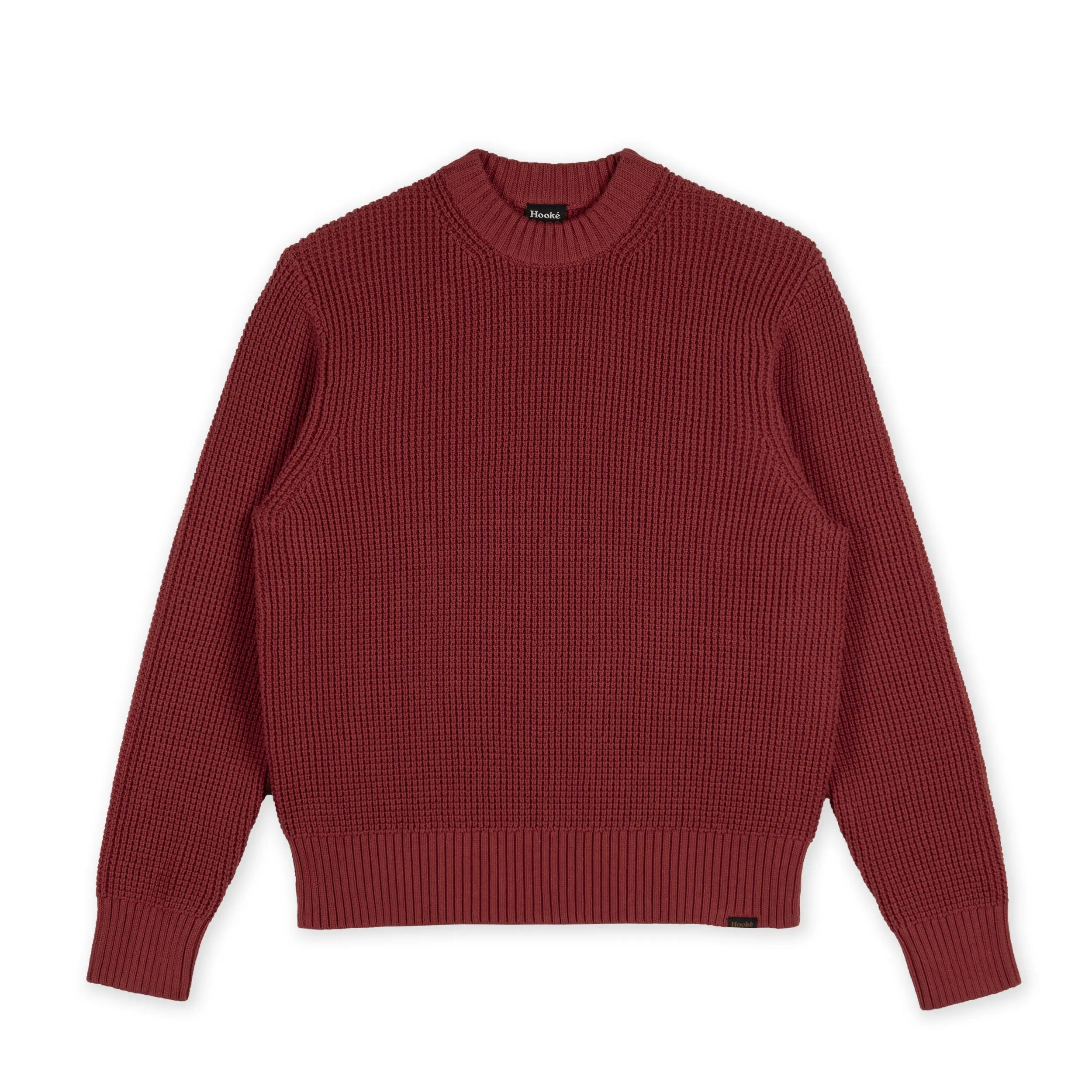 W's Waffle Knit Sweater - Hooké
