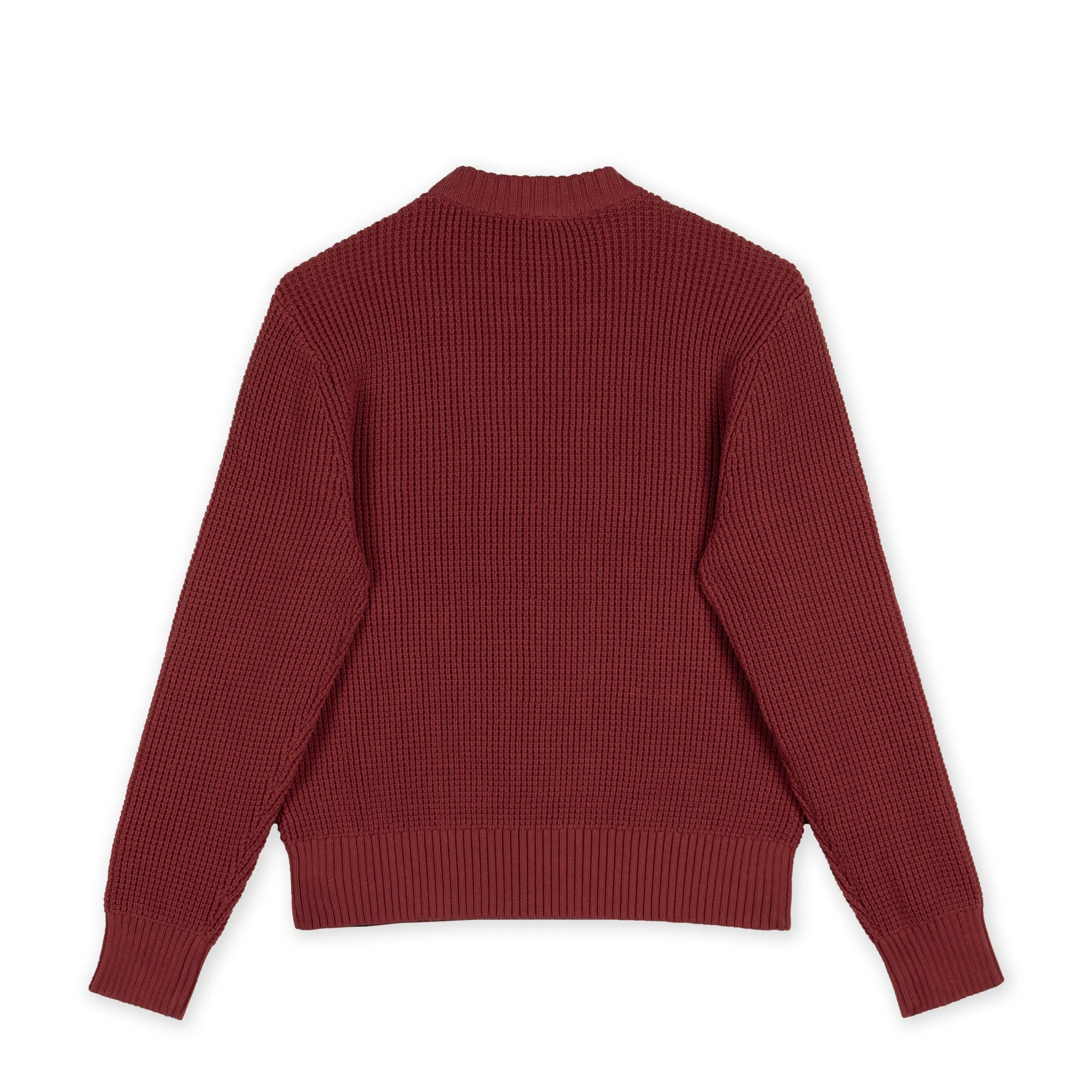 W's Waffle Knit Sweater - Hooké