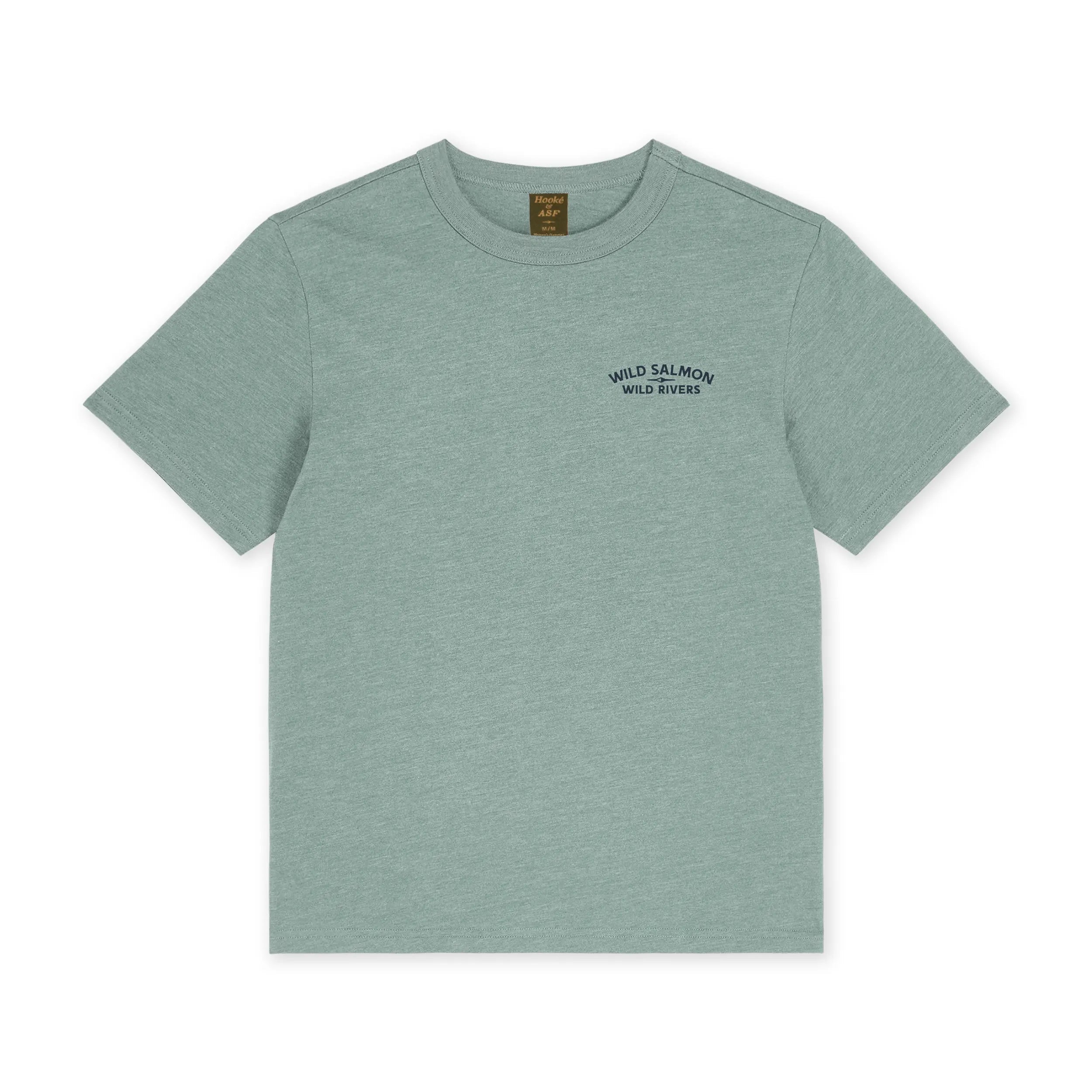 W's Wild Salmon Wild Rivers T-shirt - Hooké