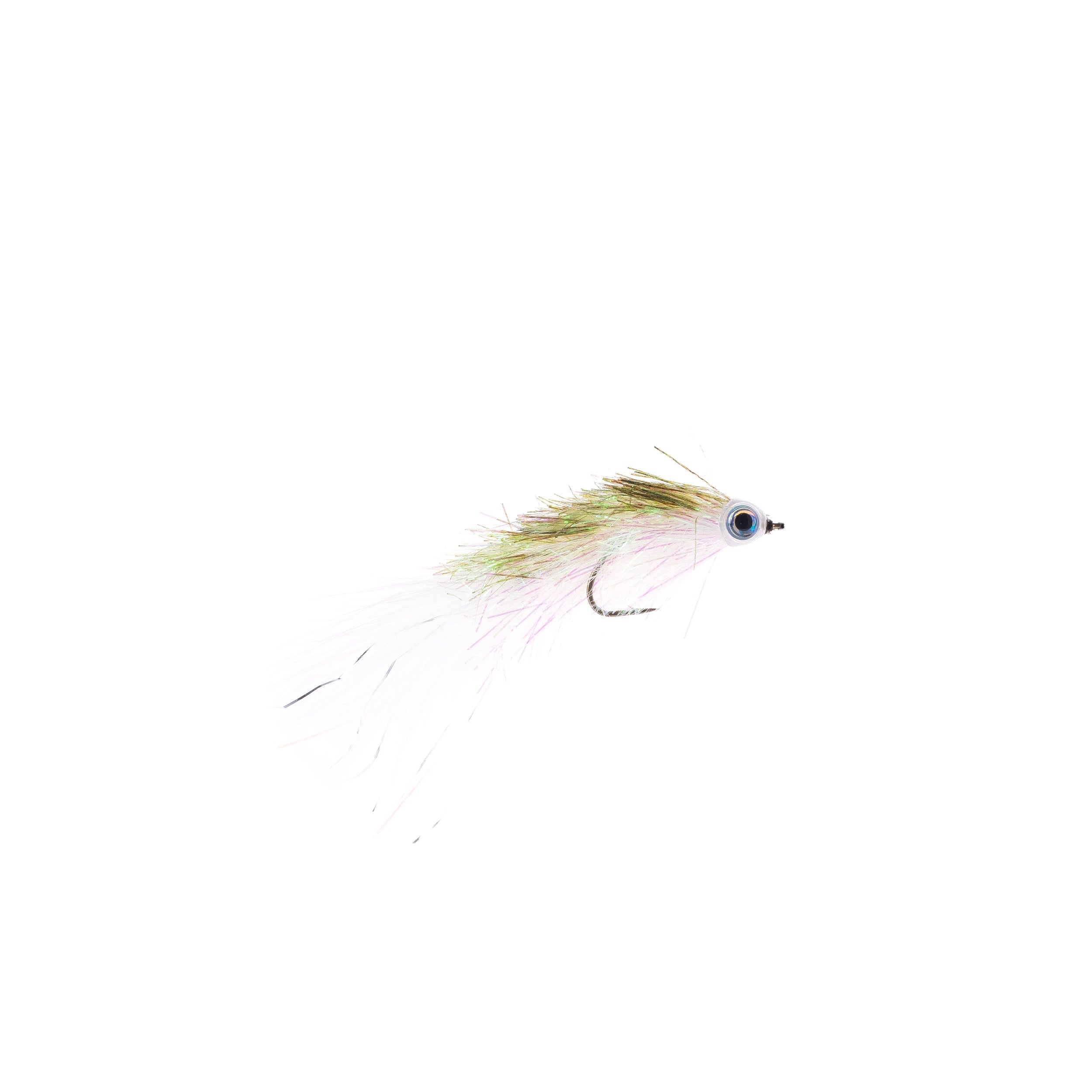 Shimmering Minnow - Olive & White - Hooké