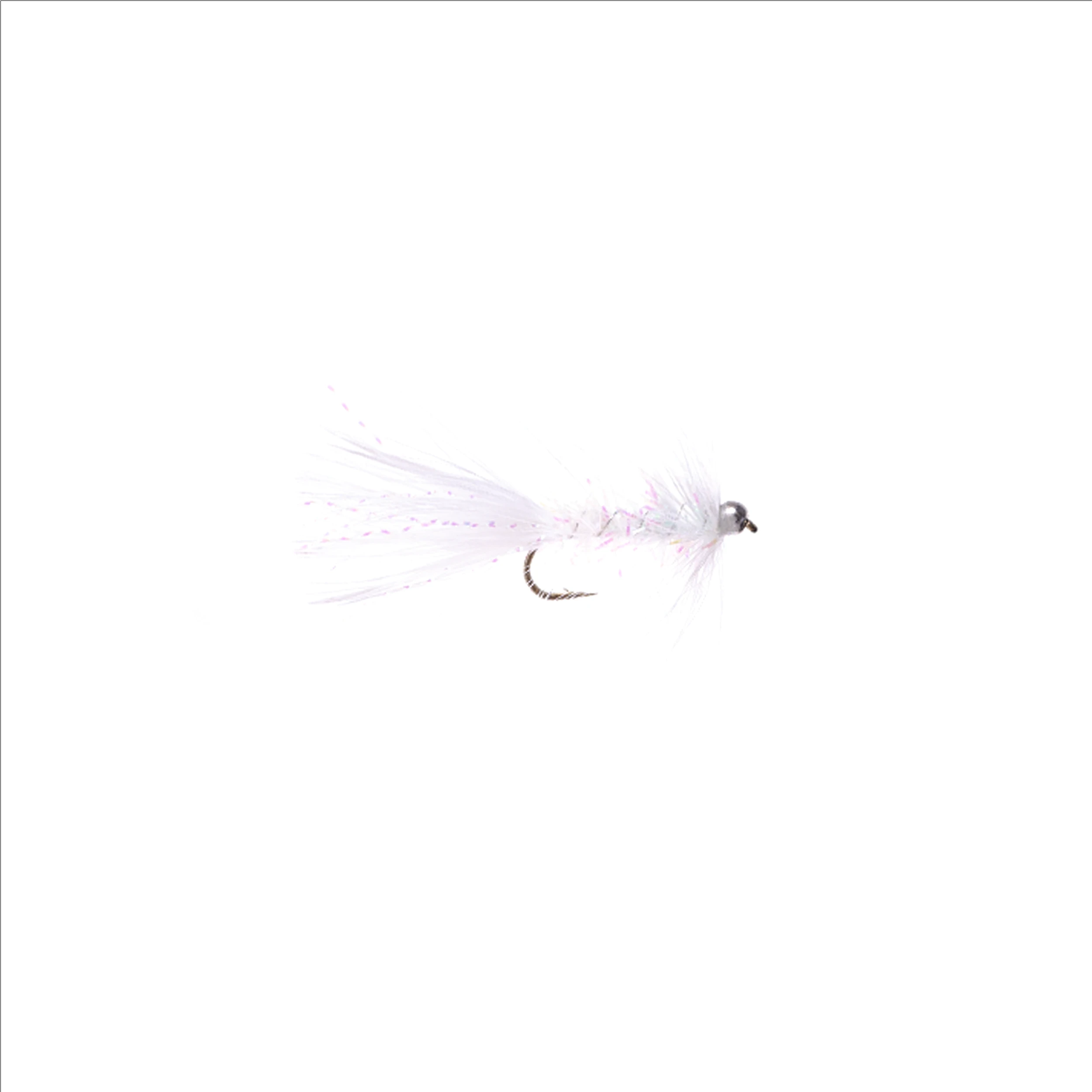 BH Woolly Bugger - White #4 - Hooké