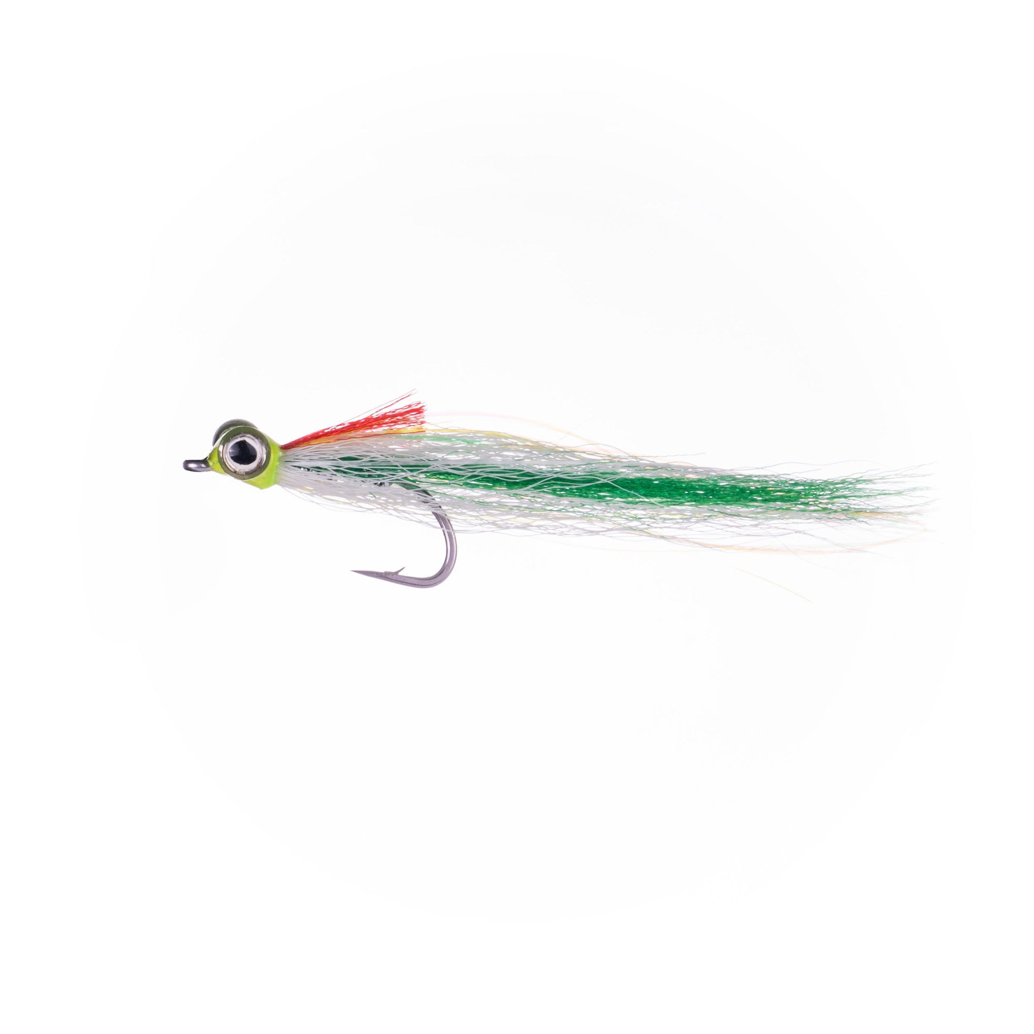 Striper-White/Green-Glow - Hooké