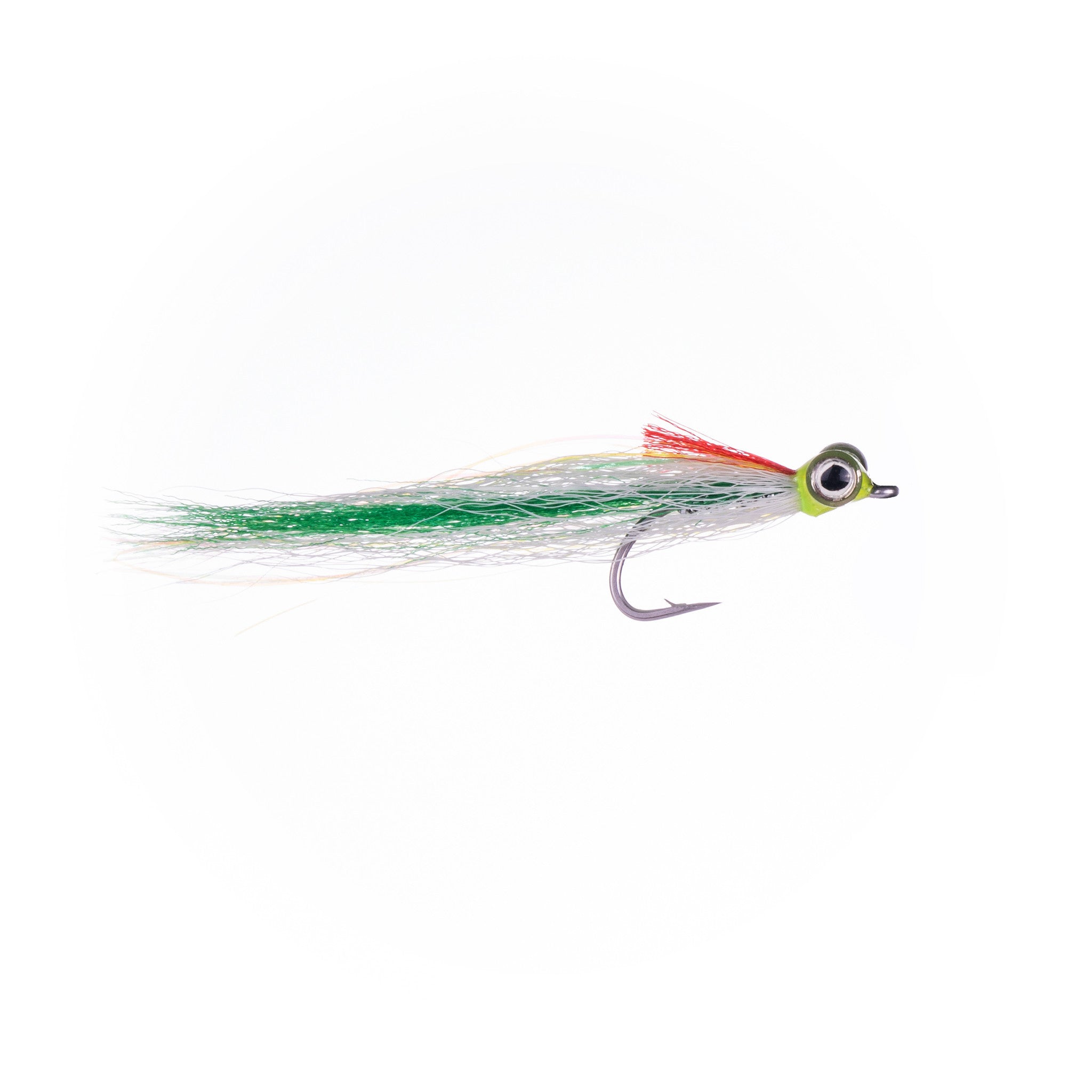 Striper-White/Green-Glow - Hooké